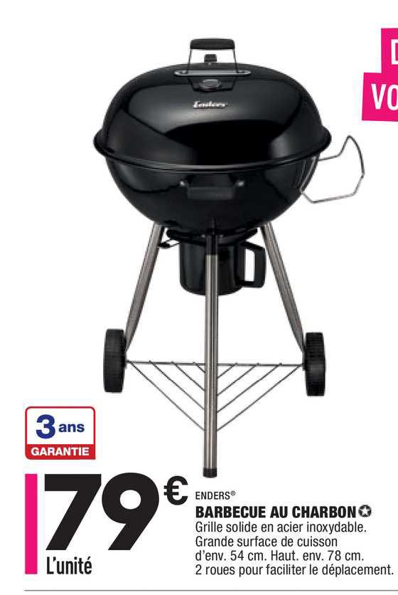 barbecue au charbon enders