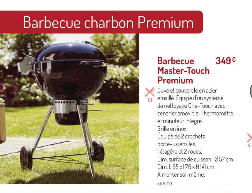 barbecue master-touch premium