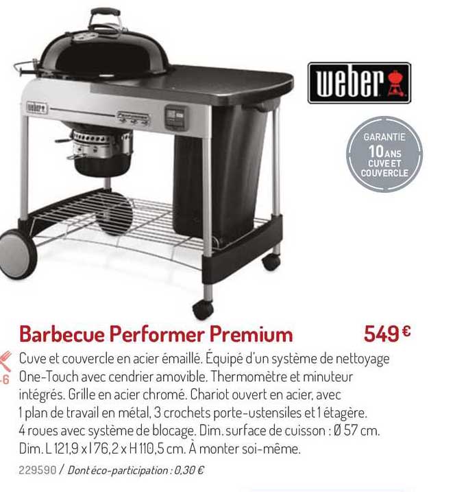 barbecue performer premium weber