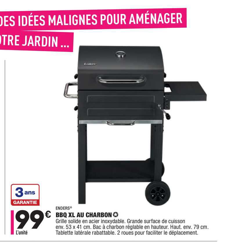 bbq xl au charbon enders