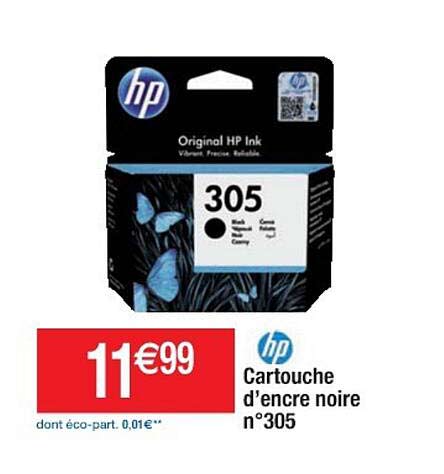 cartouche d'encre noire n°305