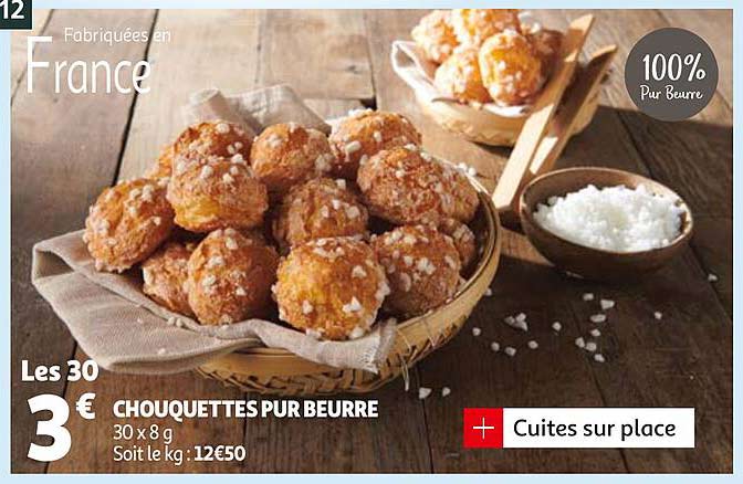 Chouquettes Pur Beurre