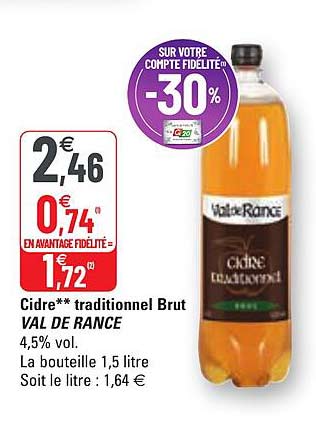 cidre traditionnel brut val de rance