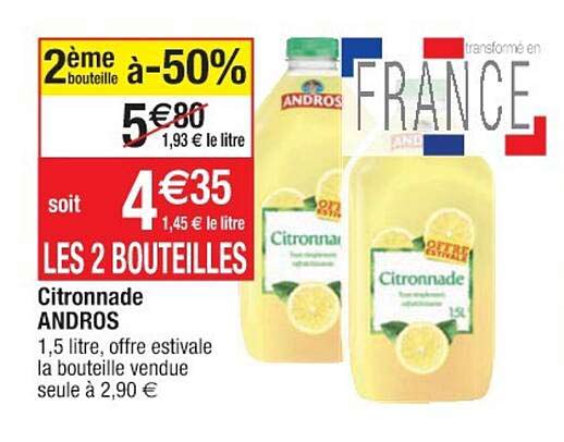 Citronnade Andros