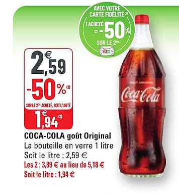 coca-cola goût original
