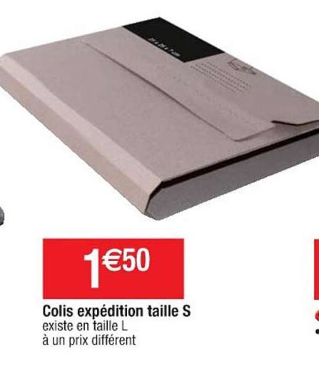 colis expédition taille s