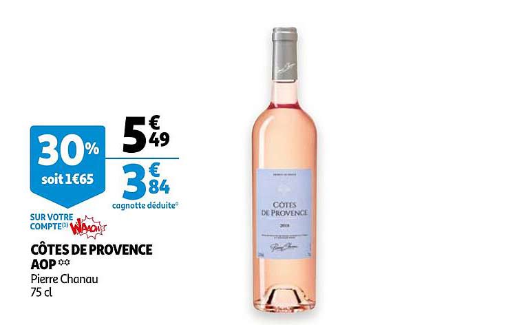 côtes de provence aop pierre chanau