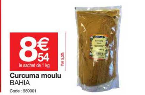 curcuma moulu bahia