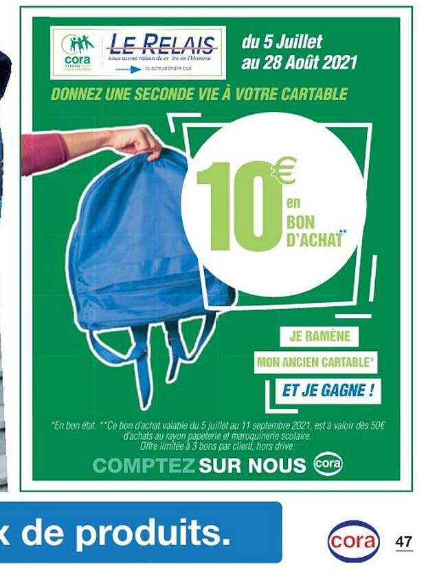 donnez une seconde vie à votre cartable