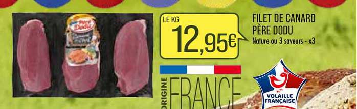 filet de canard père dodu