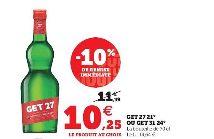 get 27 21° ou get 31 24°