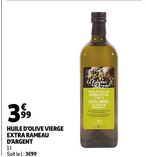 huile d'olive vierge extra rameau d'argent