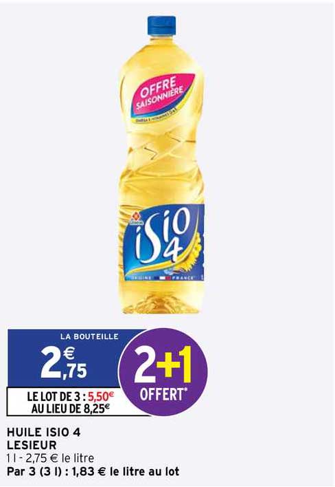 huile isio 4 lesieur