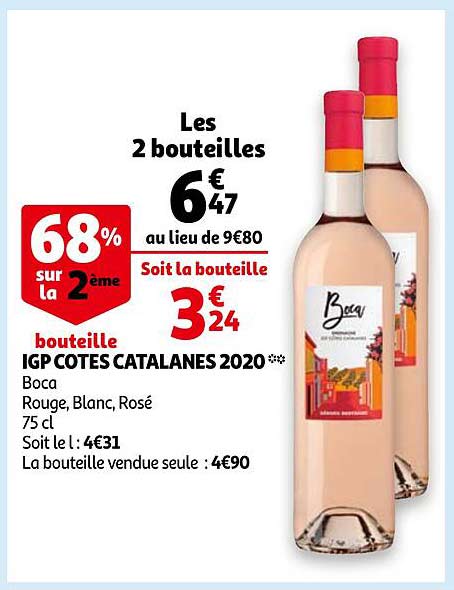 igp côtes catalanes 2020 boca