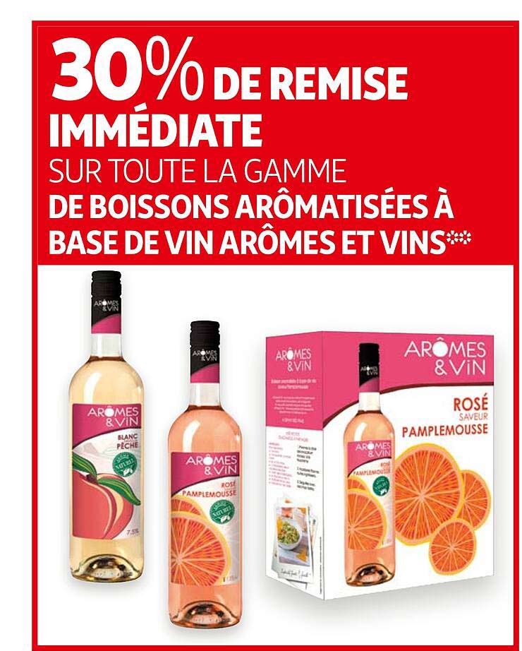 La Gamme De Boissons Aromatisées à Base De Vin Arômes Et Vins