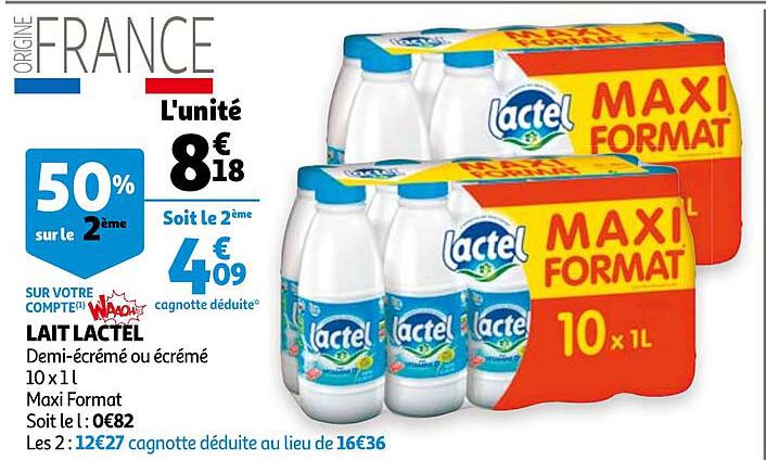 Lait Lactel