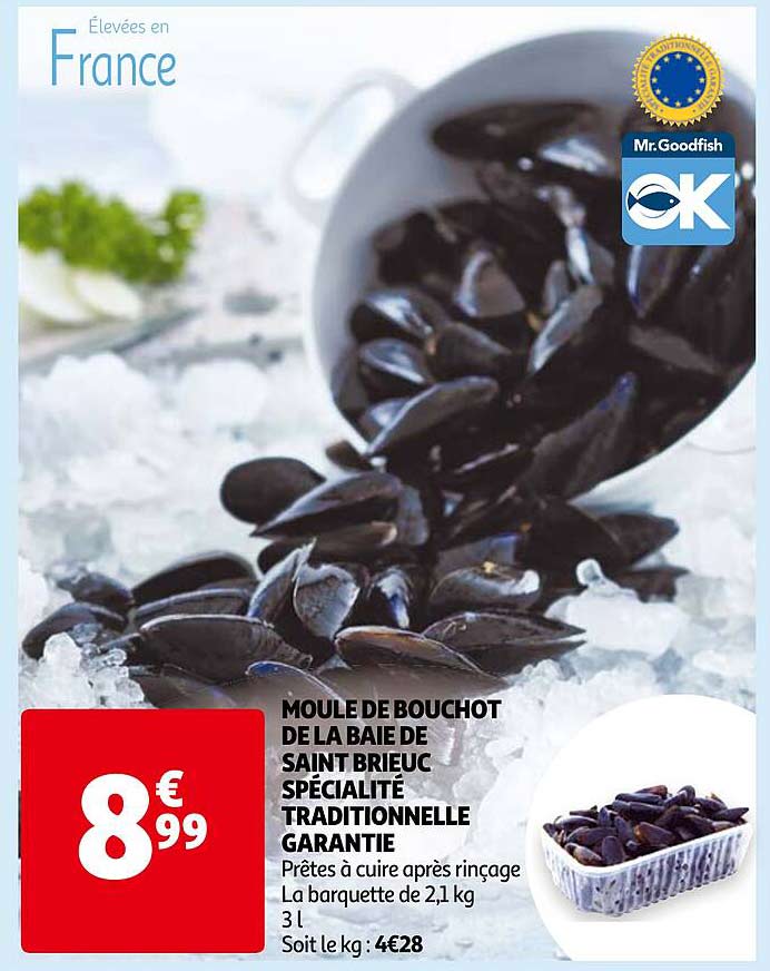 moule de bouchot de la baie de saint brieuc spécialité traditionnelle garantie