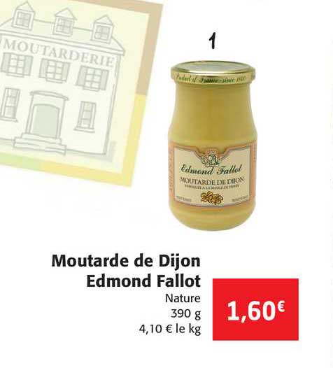 moutarde de dijon edmond fallot