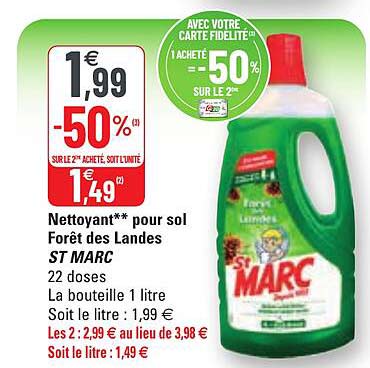 nettoyant pour sol forêt des landes st marc