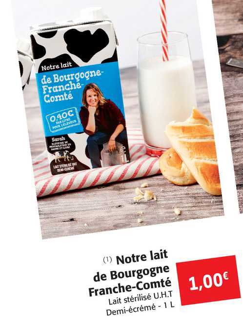 notre lait de bourgogne franche-comté