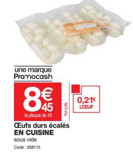 Oeufs Durs écalés En Cuisine