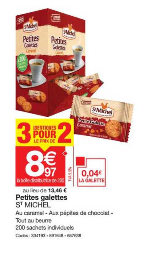 Petites Galettes St Michel