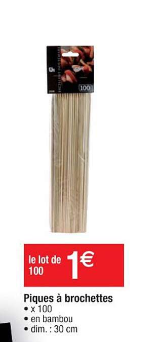 Piques à Brochettes