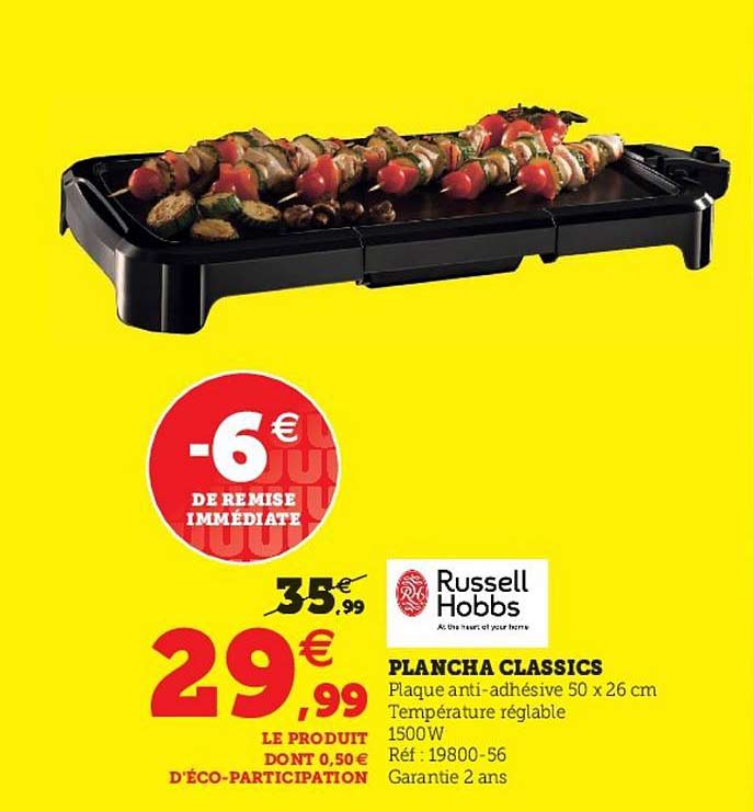 plancha classics russell hobbs