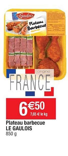 Plateau Barbecue Le Gaulois