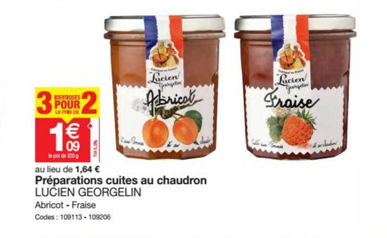 préparations cuites au chaudron lucien georgelin