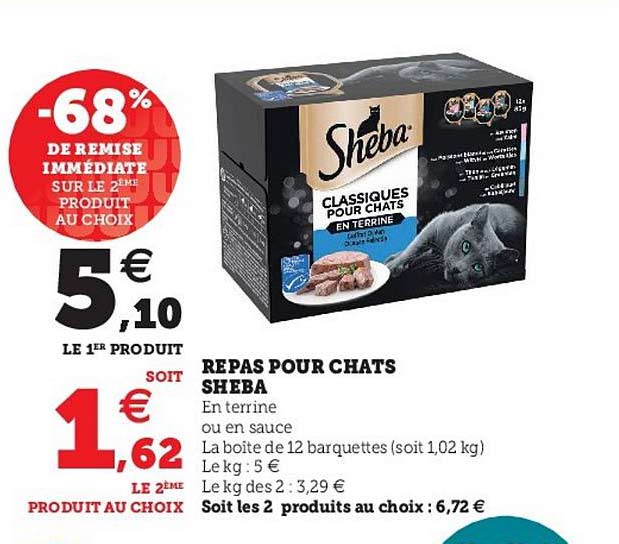 Repas Pour Chats Sheba