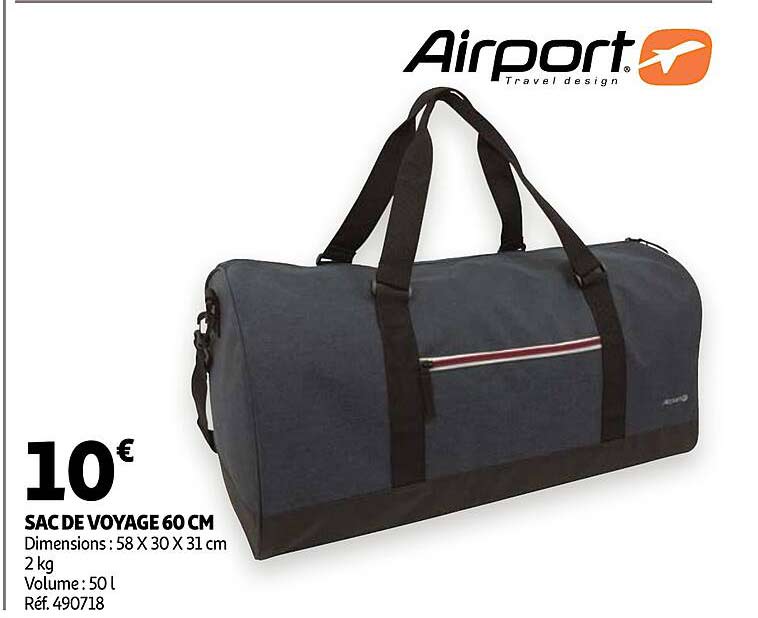 sac de voyage 60 cm airport