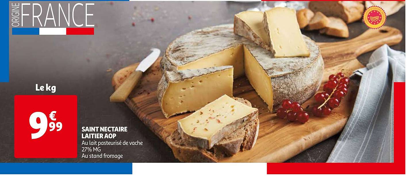 saint nectaire laitier aop