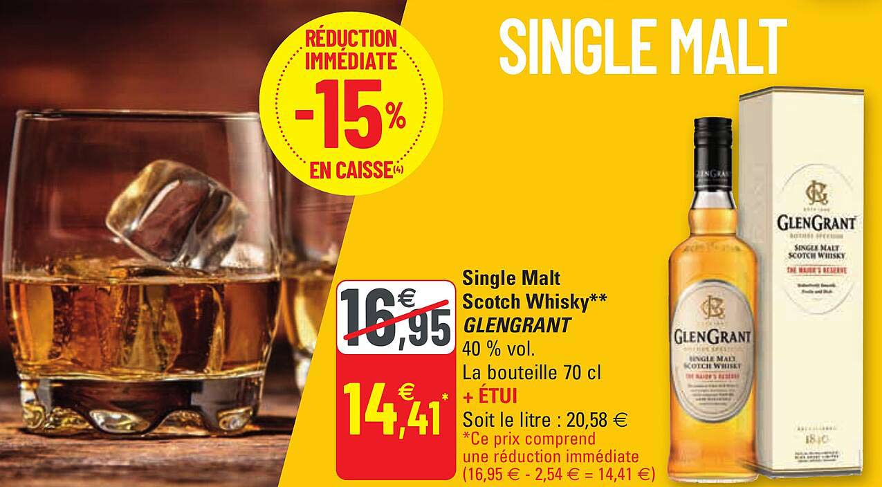 single malt scotch whisky glengrant