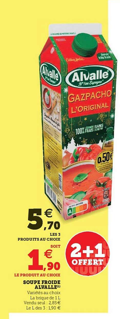 Soupe Froide Alvallé