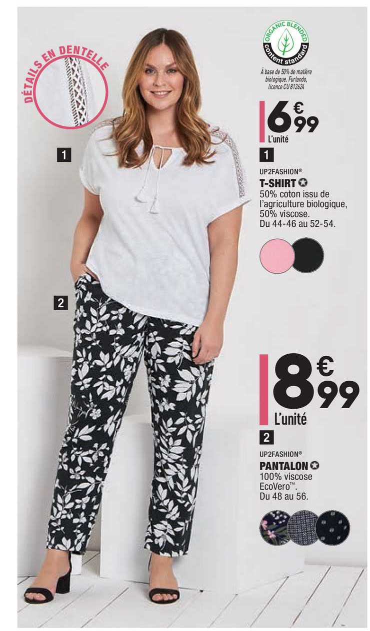 t-shirt up2fashion, pantalon up2fashion