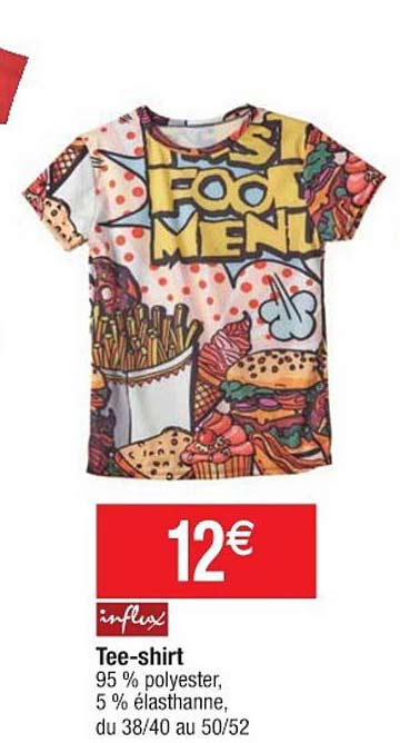 tee-shirt influx