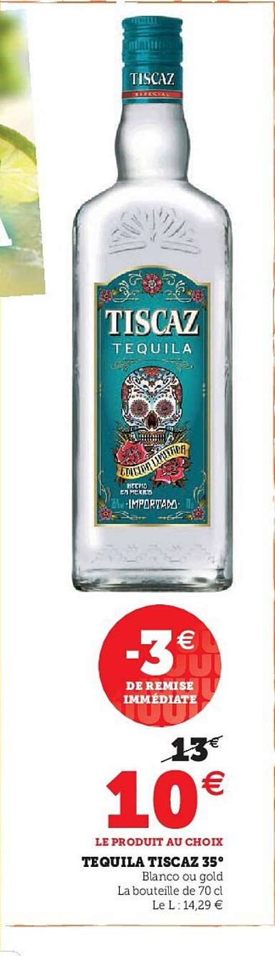 tequila tiscaz 35°
