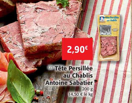 Tête Persillée Au Chablis Antoine Sabatier