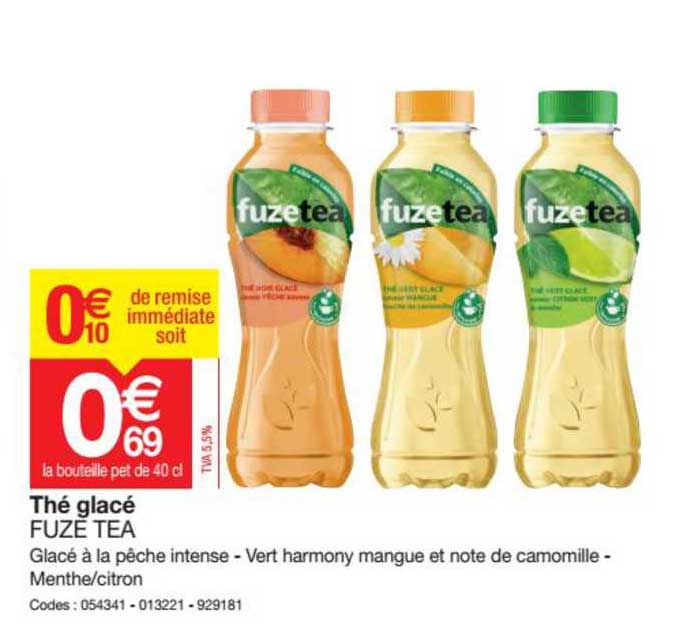 Thé Glacé Fuze Tea