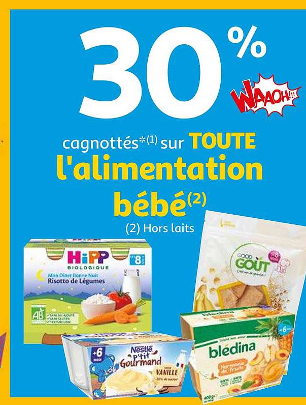 toute l'alimentation bébé