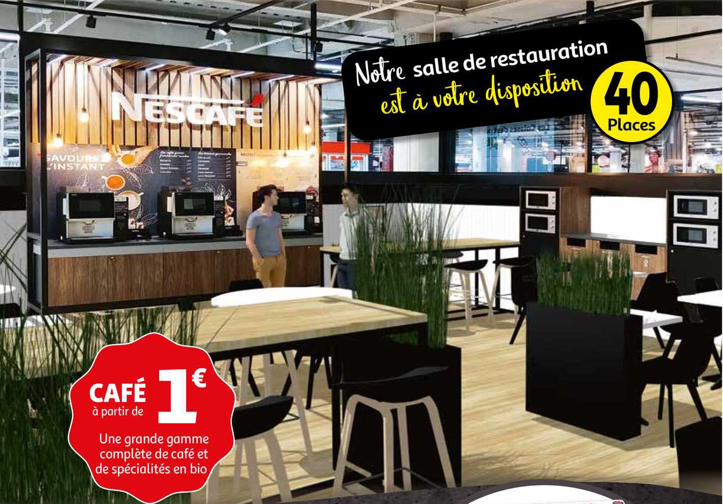 une grande gamme complète de café et de spécialités en bio