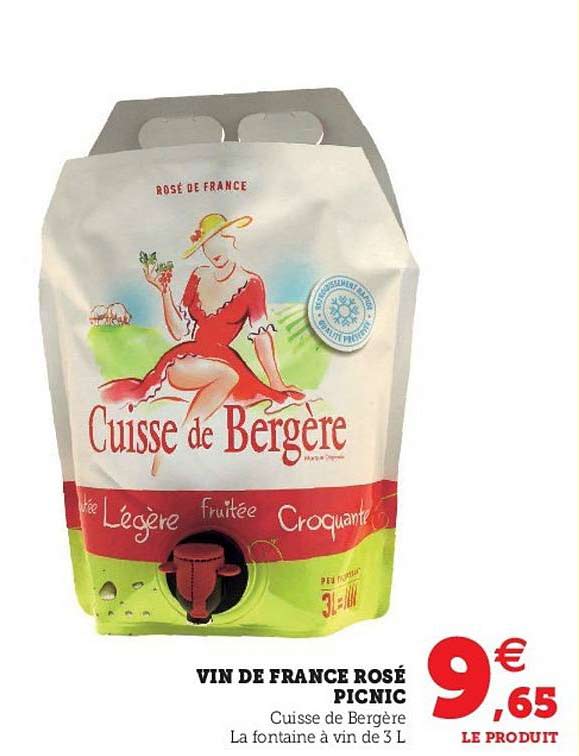 Vin De France Rosé Picnic