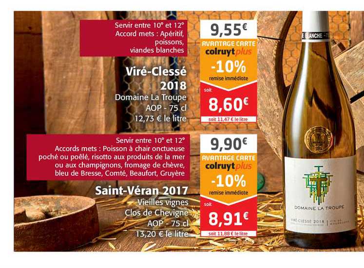 viré-clessé 2018 domaine la troupe aop