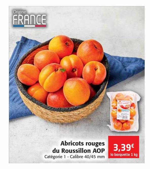 Abricots Rouges Du Roussillon Aop