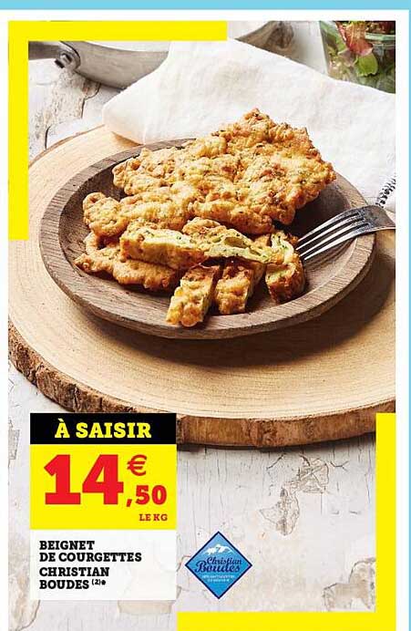 beignet de courgettes christian boudes