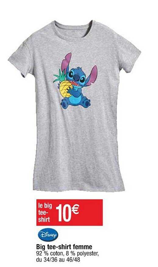 Big Tee-shirt Femme Disney
