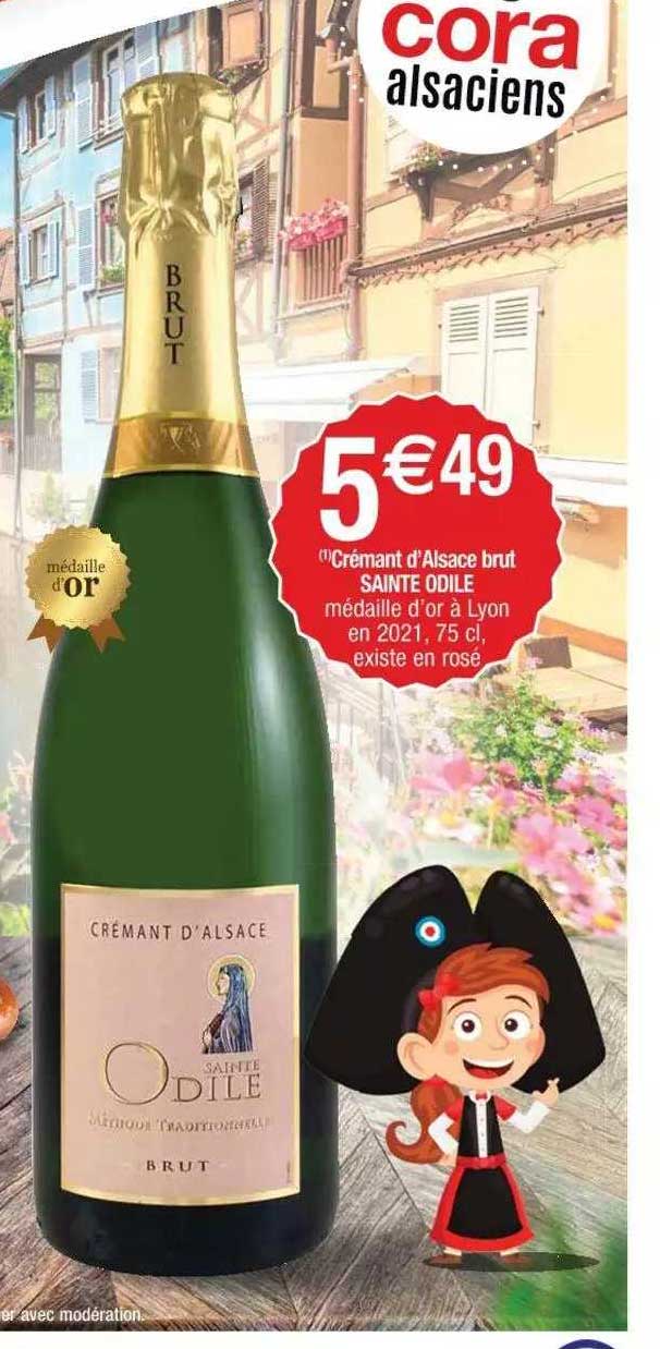 crémant d'alsace brut sainte odile