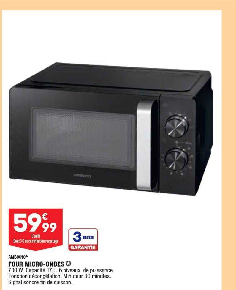 four micro-ondes ambiano