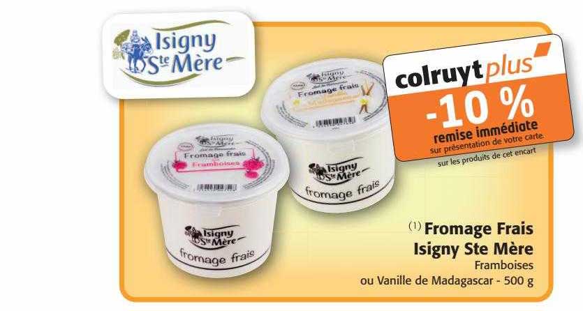 fromage frais isigny ste mère